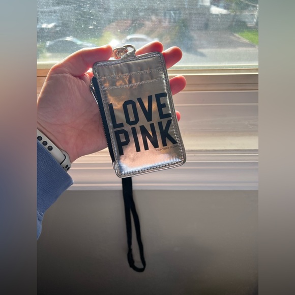 RARE COLLECTOR’S ITEM | Victoria Secret’s Silver Card Holder Lanyard - Picture 3 of 5